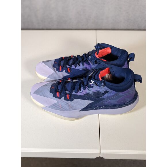 Nike Jordan Zion 1 PF Basketball Shoes DA3130-400 Blue Crimson Men's 14 - Picture 4 of 7